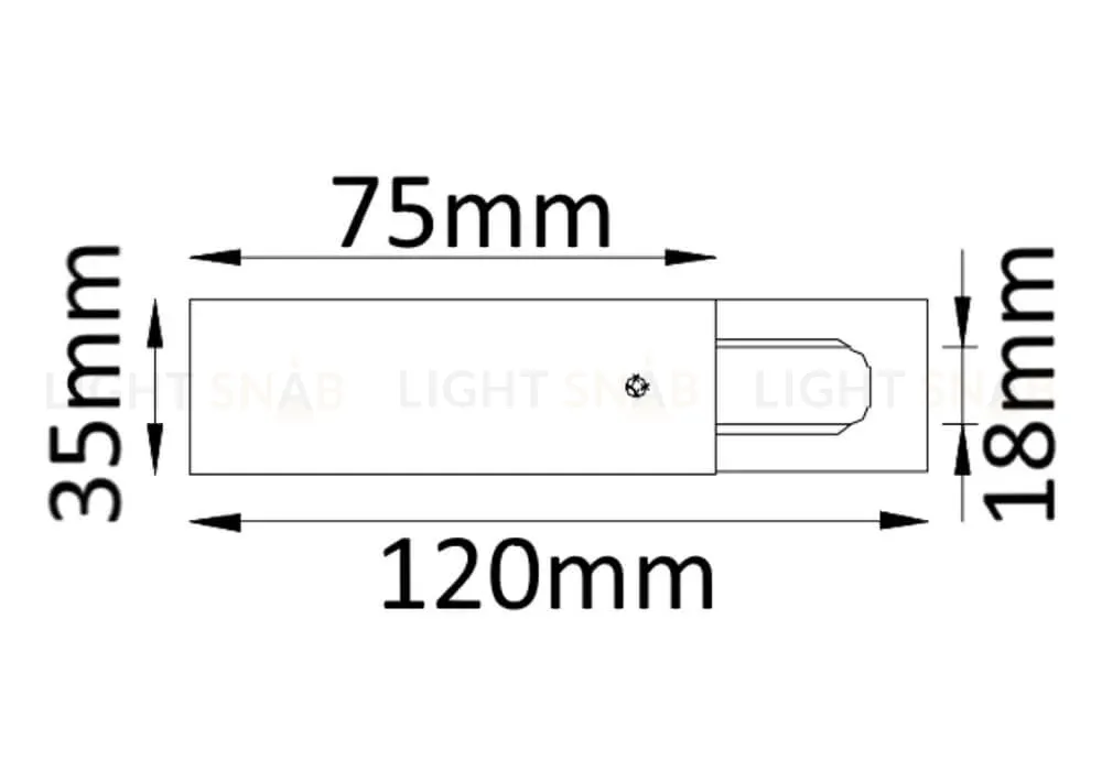 Питание боковое (однофазное) Crystal Lux CLT 0.210 CLT 0.210 01 WH CLT 0.210 01 WH