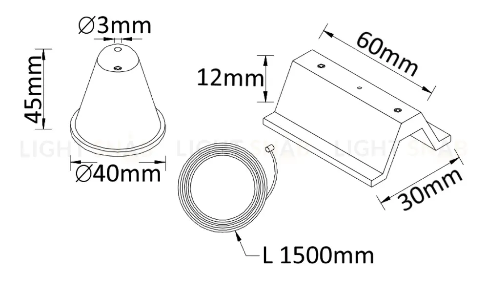Подвесной комплект для шинопровода Crystal Lux CLT 0.210 CLT 0.210 03 WH CLT 0.210 03 WH