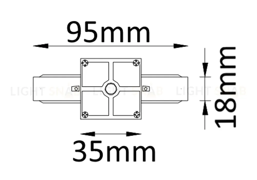 Соединитель линейный (однофазный) Crystal Lux CLT 0.211 CLT 0.211 01 WH CLT 0.211 01 WH