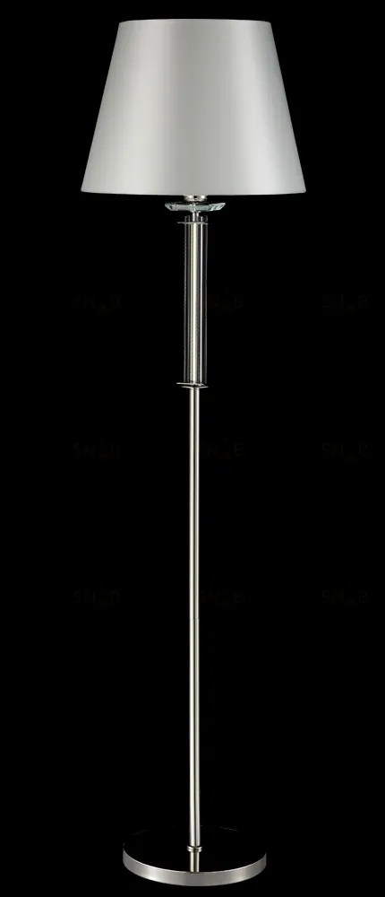 Торшер Crystal Lux Nicolas NICOLAS PT1 NICKEL/WHITE NICOLAS PT1 NICKEL/WHITE