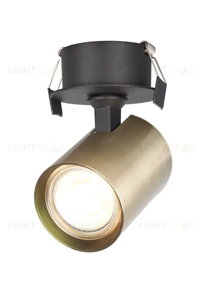 Спот Crystal Lux CLT 017 CLT 017C BL-BZ CLT 017C BL-BZ