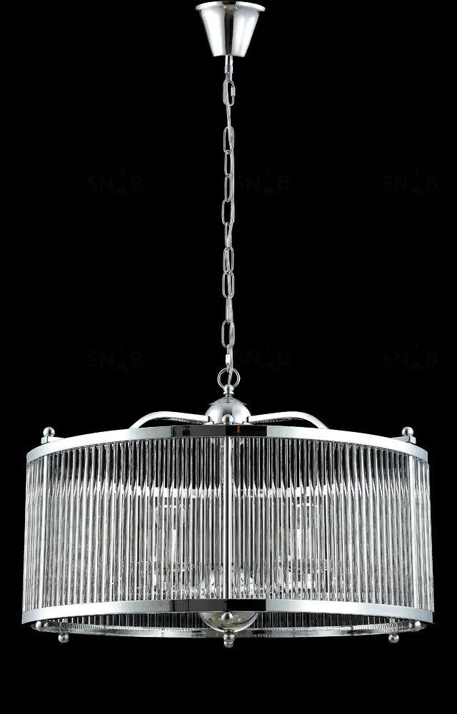 Подвесная люстра Crystal Lux Tadeo TADEO SP6 D600 CHROME/TRANSPARENTE TADEO SP6 D600 CHROME/TRANSPARENTE