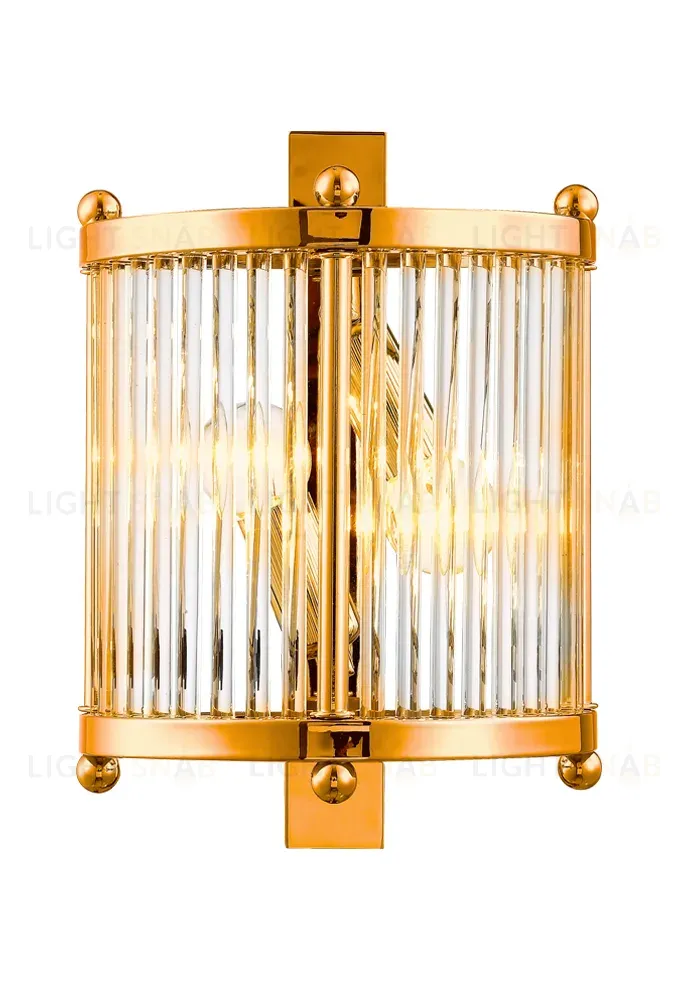 Настенный светильник Crystal Lux Tadeo TADEO AP2 GOLD/TRANSPARENTE TADEO AP2 GOLD/TRANSPARENTE