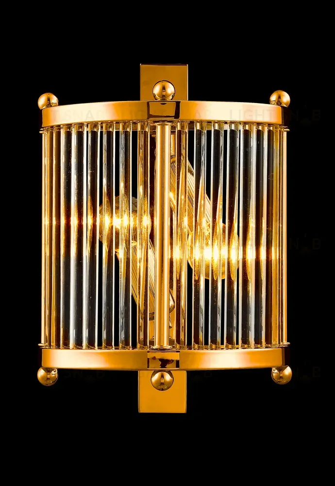 Настенный светильник Crystal Lux Tadeo TADEO AP2 GOLD/TRANSPARENTE TADEO AP2 GOLD/TRANSPARENTE