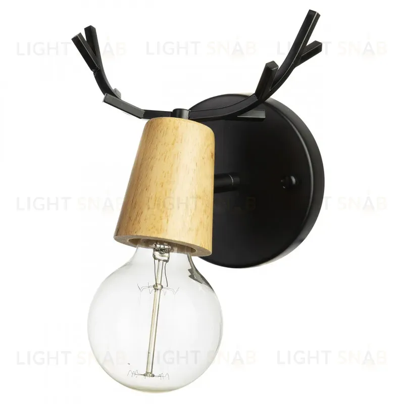 Бра Loft IT Sven 10024/1W Black 10024/1W Black