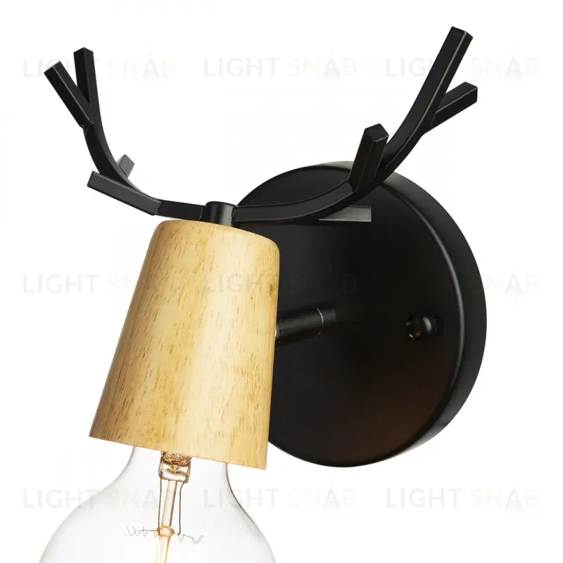 Бра Loft IT Sven 10024/1W Black 10024/1W Black