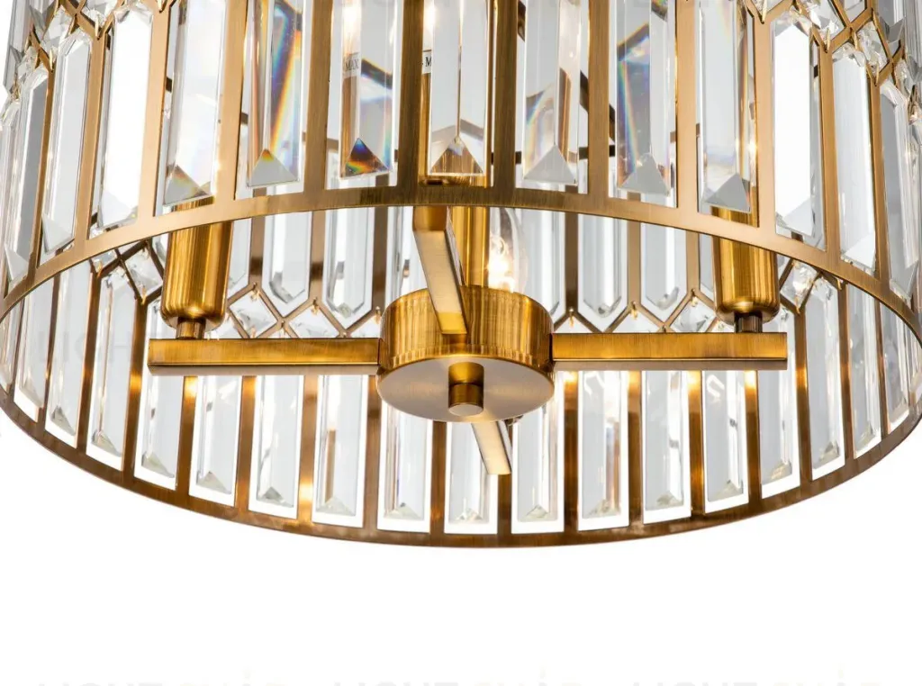 Подвесная люстра iLamp Triumph 6122-420 Brass 6122-420 Br