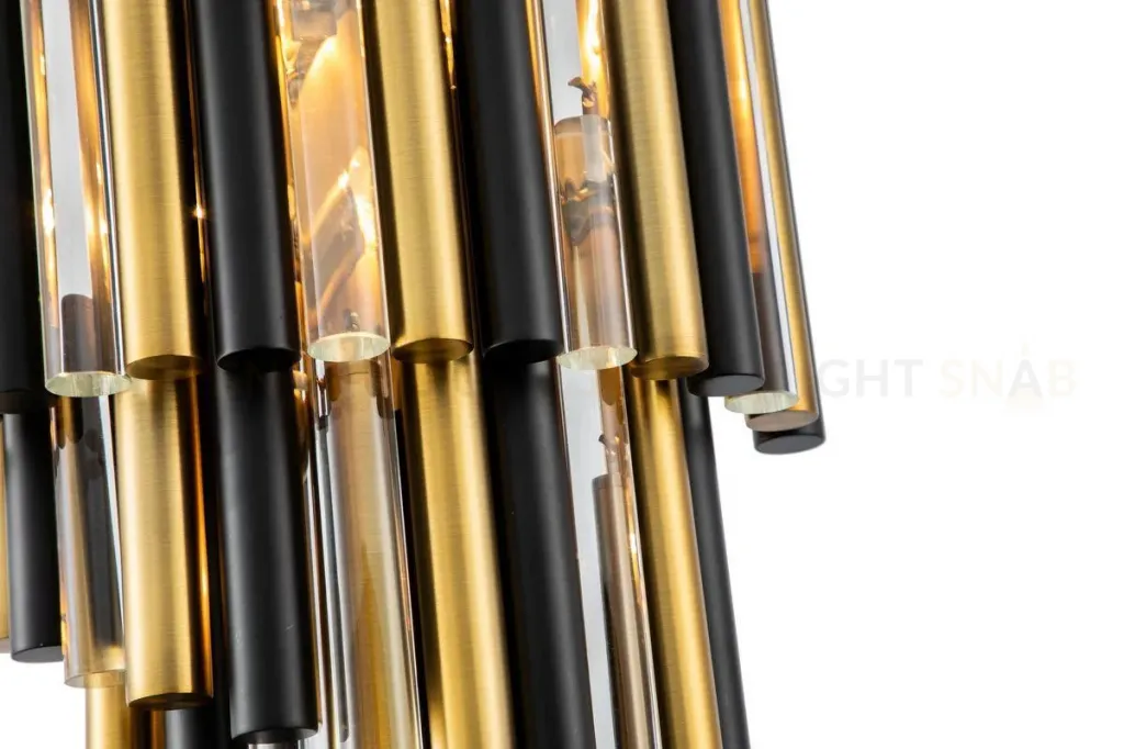 Настенный светильник iLamp Tribeca 097B-3 Matt BronzeBlack 097B-3 MBR+BK
