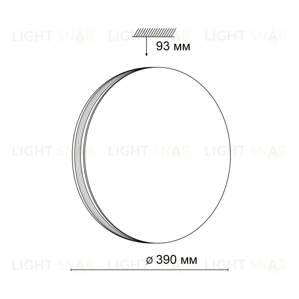 Настенно-потолочный светильник Sonex Lobio Rbg 3056/DL 3056/DL