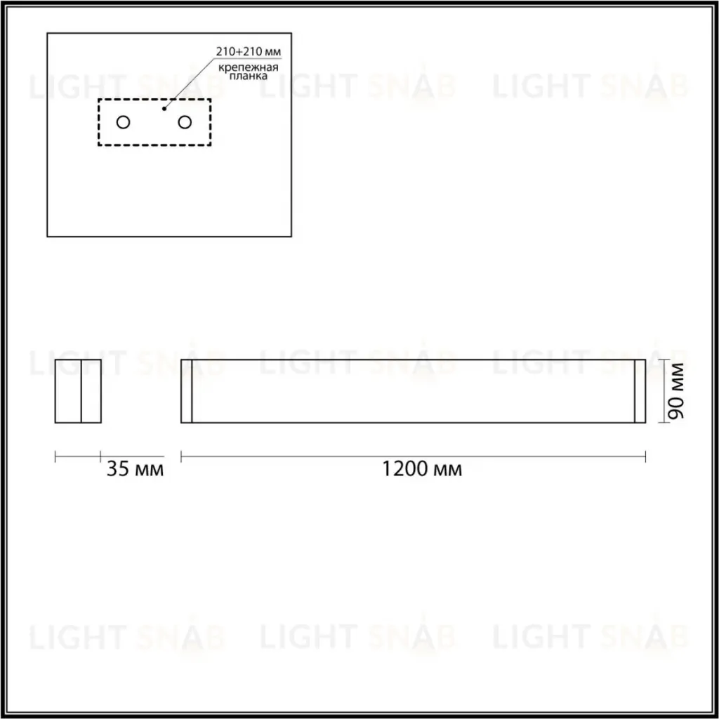 Настенный светильник Odeon Light Framant 4293/40WL 4293/40WL