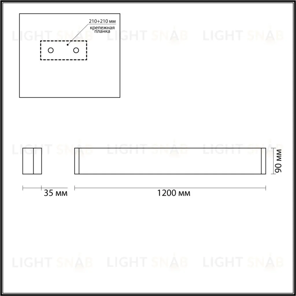 Настенный светильник Odeon Light Framant 4295/40WL 4295/40WL