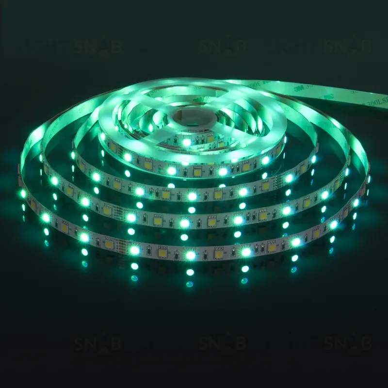 Светодиодная лента Elektrostandard 24V 14,4W 60Led 5050+5050 IP20 MIX RGB/холодный белый, 5м 4690389172274 4690389172274
