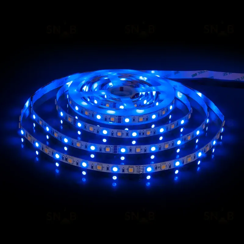 Светодиодная лента Elektrostandard 24V 14,4W 60Led 5050+5050 IP20 MIX RGB/дневной белый, 5м 4690389172267 4690389172267
