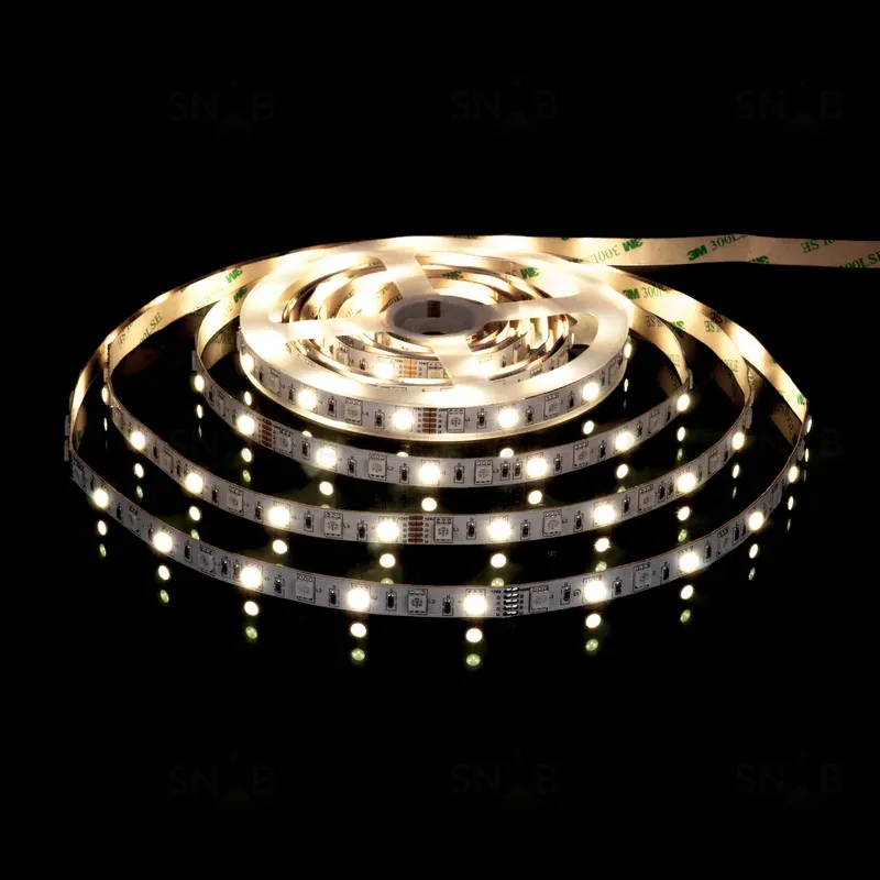 Светодиодная лента Elektrostandard 24V 14,4W 60Led 5050+5050 IP20 MIX RGB/дневной белый, 5м 4690389172267 4690389172267