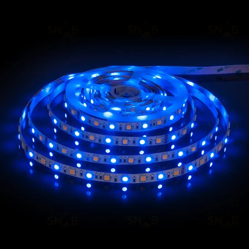 Светодиодная лента Elektrostandard 24V 14,4W 60Led 5050+5050 IP20 MIX RGB/теплый белый, 5м 4690389172250 4690389172250