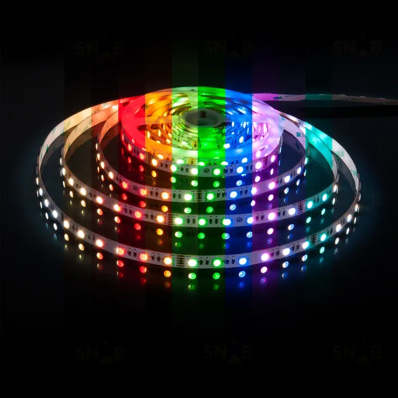 Светодиодная лента Elektrostandard 24V 24W 60Led 5050 IP20 MIX RGB/дневной белый, 5м 4690389172304 4690389172304