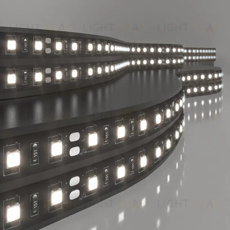 Светодиодная лента Elektrostandard 24V 14,4W 60Led 5050 IP20 дневной белый, Black, 5м 4690389172182 4690389172182