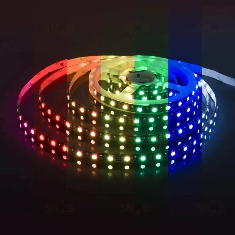 Светодиодная лента Elektrostandard 24V 14,4W 60Led 5050 IP20 RGB, Black, 5м 4690389172137 4690389172137