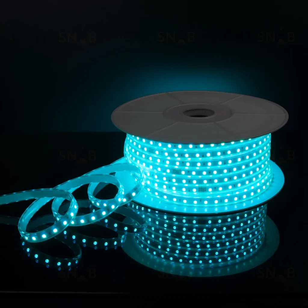 Светодиодная лента Elektrostandard 220V 11W 60Led 5050 IP65 мульти, 50 м 4690389170942 4690389170942