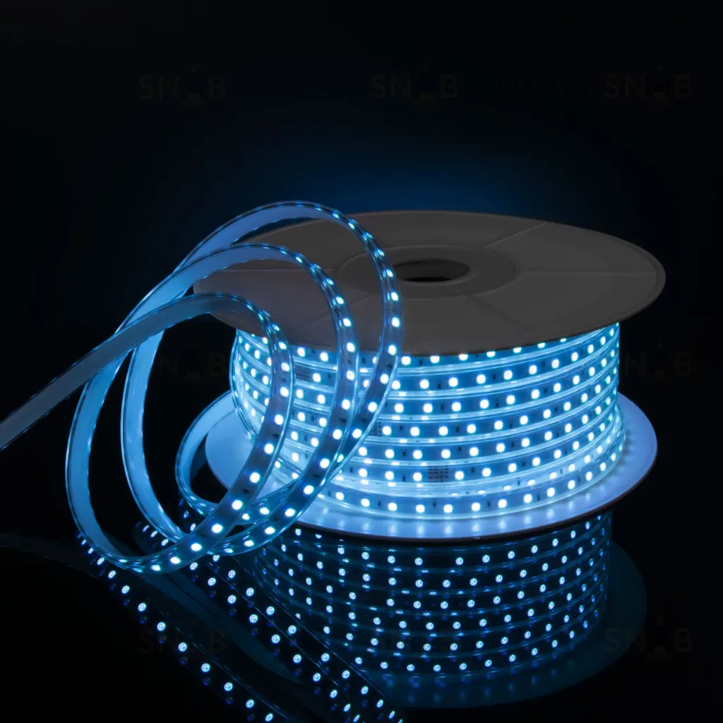 Светодиодная лента Elektrostandard 220V 11W 60Led 5050 IP65 мульти, 50 м 4690389170942 4690389170942