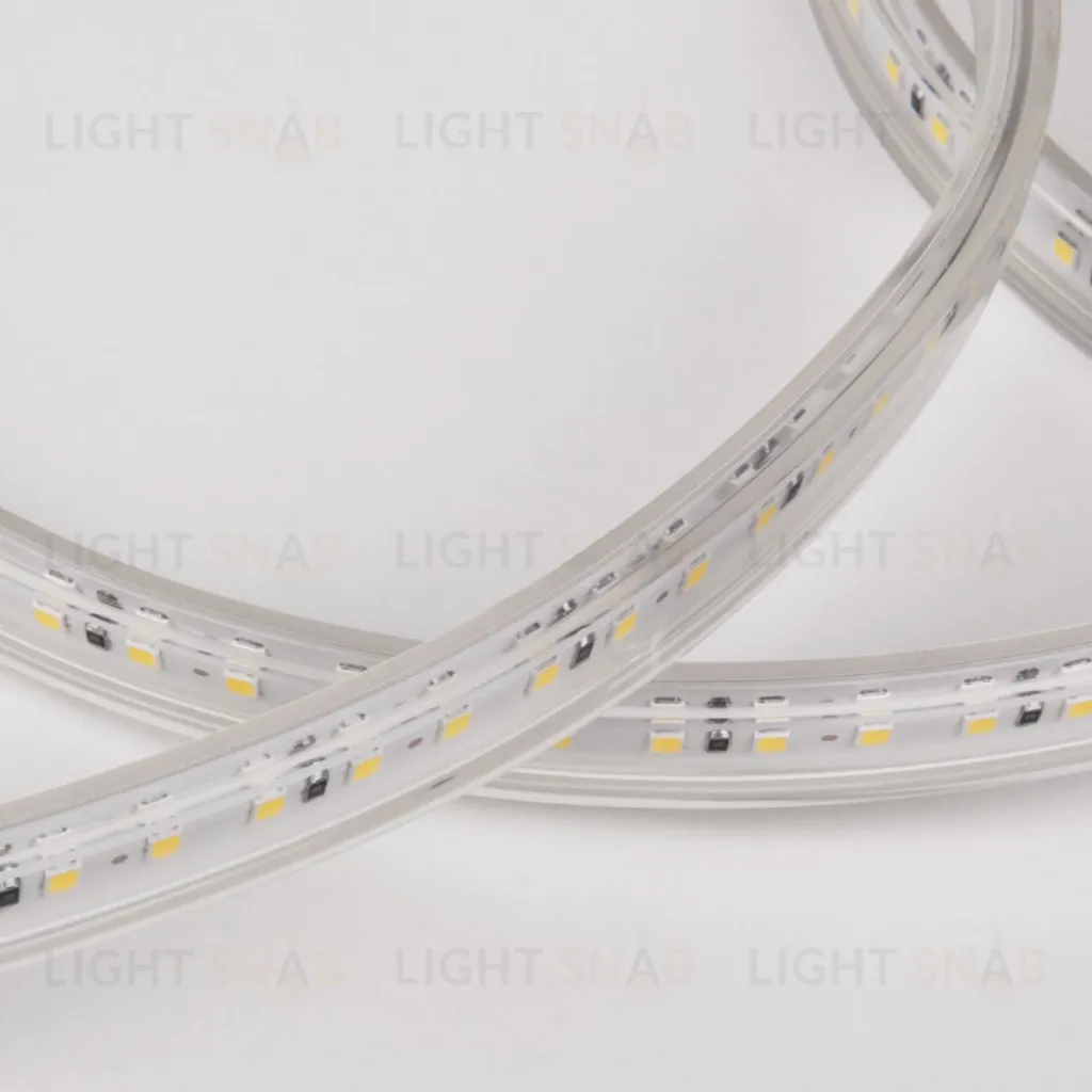 Светодиодная лента Elektrostandard 220V 14,4W 120Led 2835 IP65 6500 холодный белый, 50 м 4690389170973 a053640 4690389170973