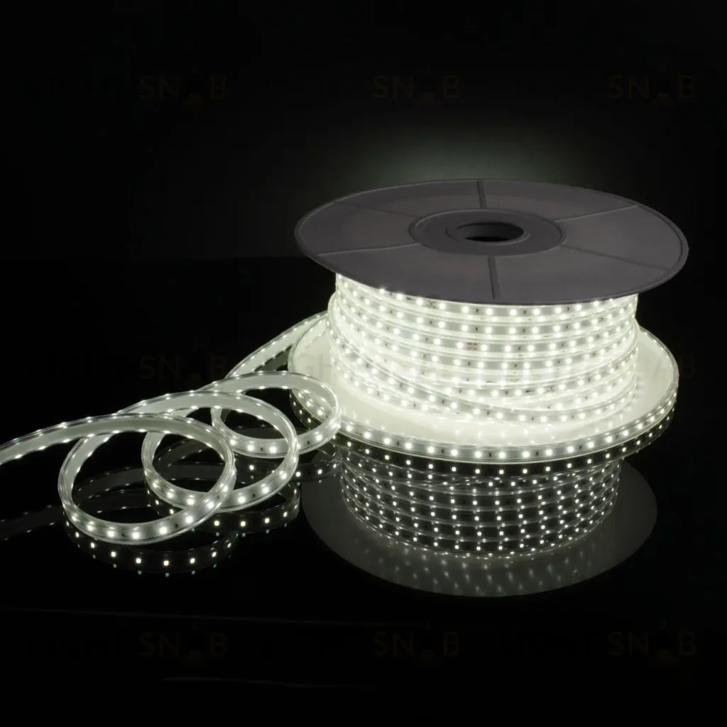 Светодиодная лента Elektrostandard 220V 8W 60Led 2835 IP65 холодный белый, 50 м 4690389170959 4690389170959
