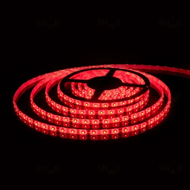 Светодиодная лента Elektrostandard 24V 14,4W 60Led 5050 IP20 красный, 5м 4690389167690 4690389167690