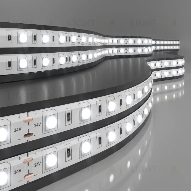 Светодиодная лента Elektrostandard 24V 14,4W 60Led 5050 IP65 дневной белый, 5м 4690389167744 4690389167744