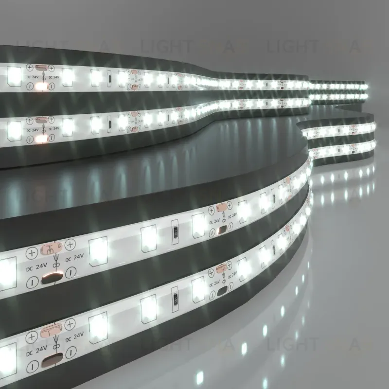 Светодиодная лента Elektrostandard 24V 4,8W 60Led 2835 IP65 холодный белый, 5м 4690389167843 4690389167843