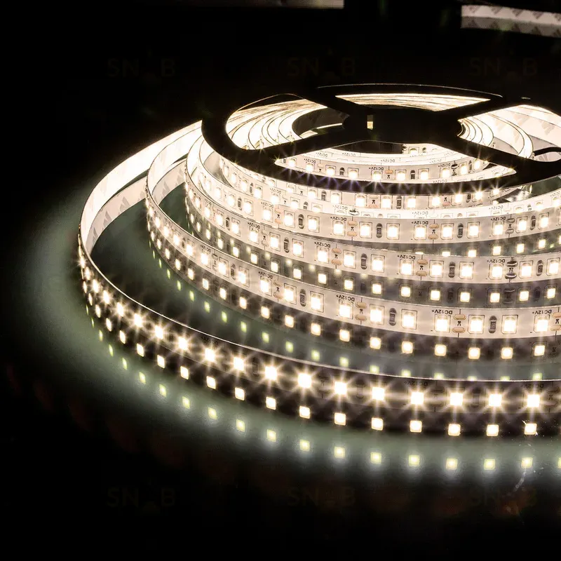 Светодиодная лента Elektrostandard 12V 9,6W 120Led 2835 IP65 теплый белый, 5м 4690389167034 4690389167034