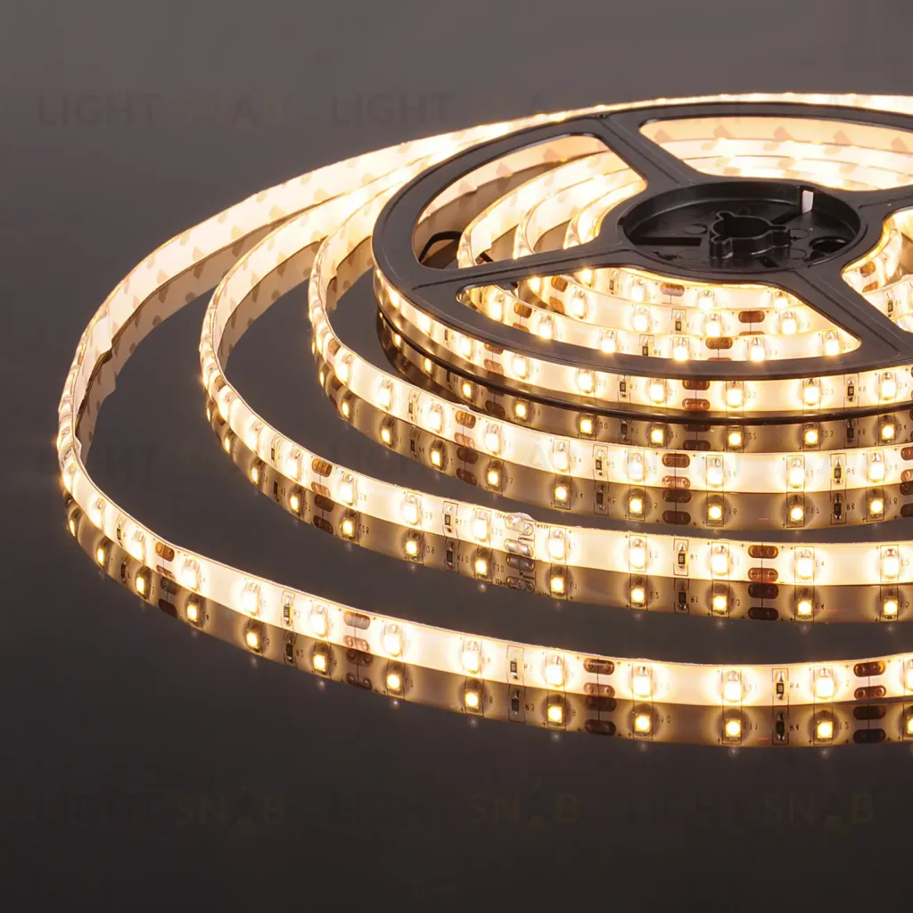 Светодиодная лента Elektrostandard 12V 4,8W 60Led 2835 IP65 теплый белый, 5м 4690389124204 4690389124204
