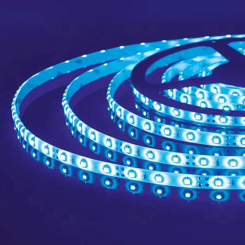Светодиодная лента Elektrostandard 12V 4,8W 60Led 2835 IP65 синий, 5м 4690389124198 4690389124198