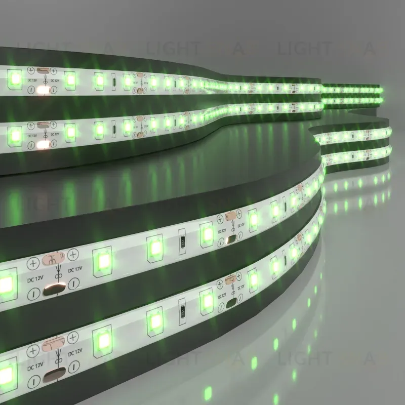 Светодиодная лента Elektrostandard 12V 4,8W 60Led 2835 IP65 зеленый, 5м 4690389124174 4690389124174