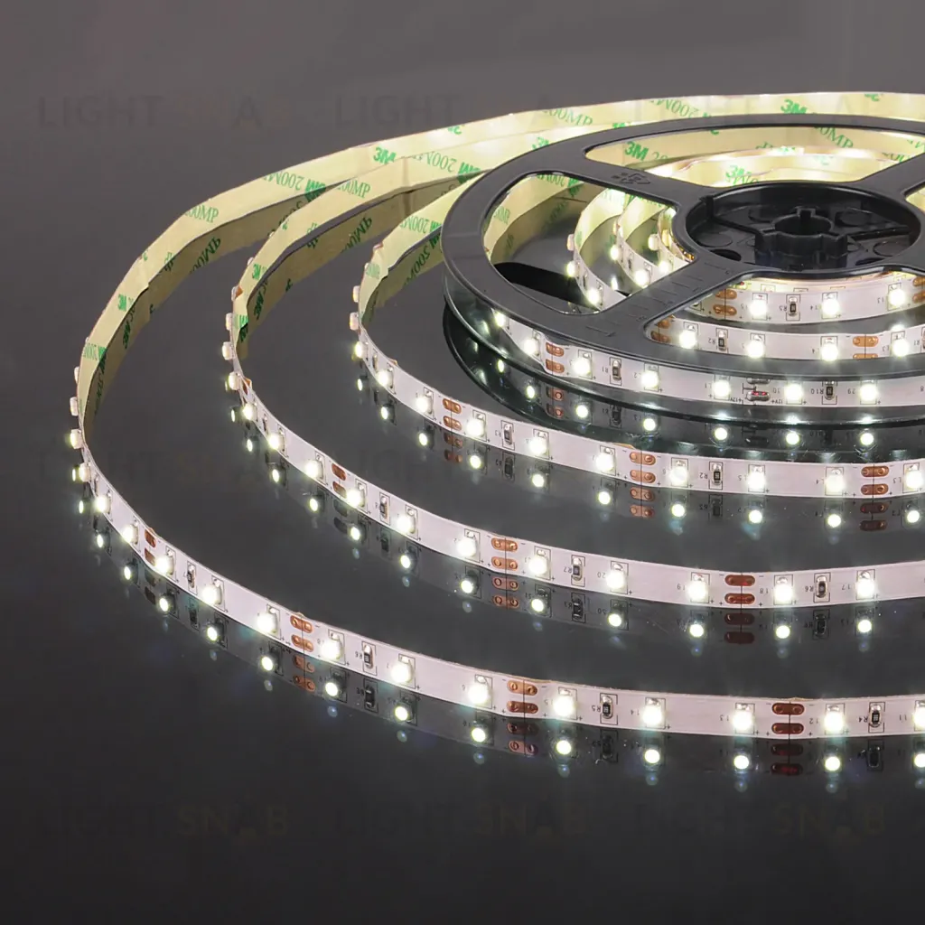 Светодиодная лента Elektrostandard 12V 4,8W 60Led 2835 IP20 холодный белый, 5м 4690389124136 4690389124136