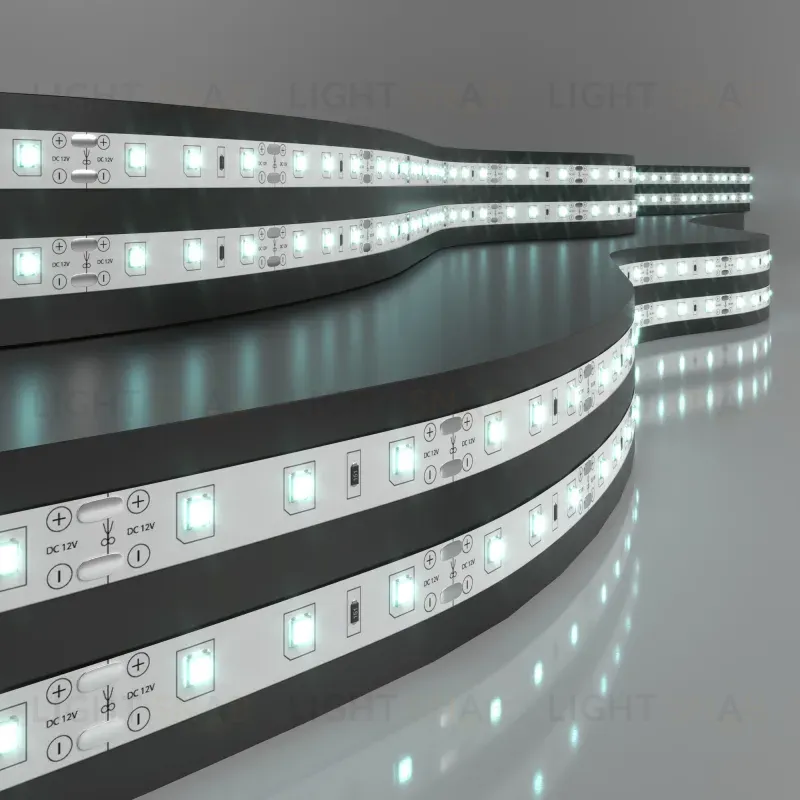 Светодиодная лента Elektrostandard 12V 4,8W 60Led 2835 IP20 холодный белый, 5м 4690389124136 4690389124136