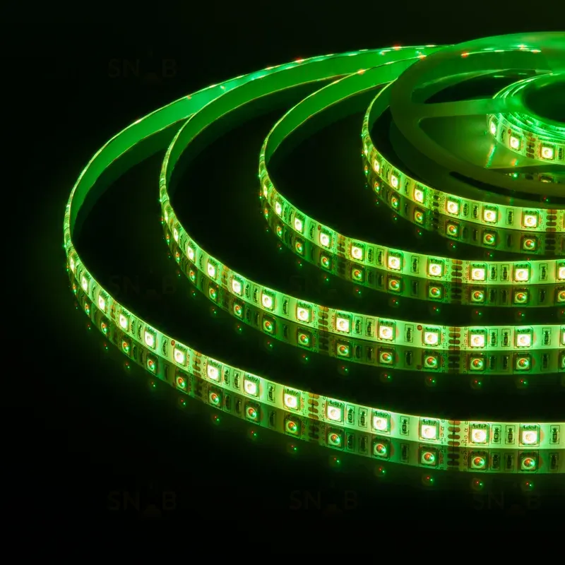 Светодиодная лента Elektrostandard 12V 14,4W 60Led 5050 IP65 RGB, 5м 4690389082139 4690389082139