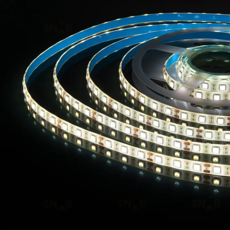 Светодиодная лента Elektrostandard 12V 14,4W 60Led 5050 IP65 холодный белый, 5м 4690389038495 4690389038495
