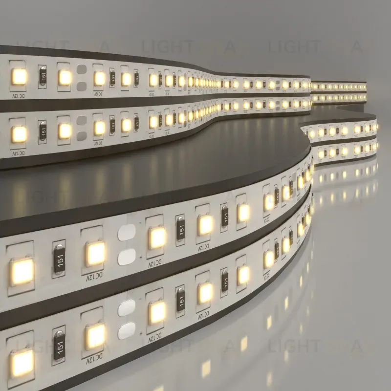 Светодиодная лента Elektrostandard 12V 14,4W 60Led 5050 IP20 теплый белый, 5м 4690389040184 4690389040184
