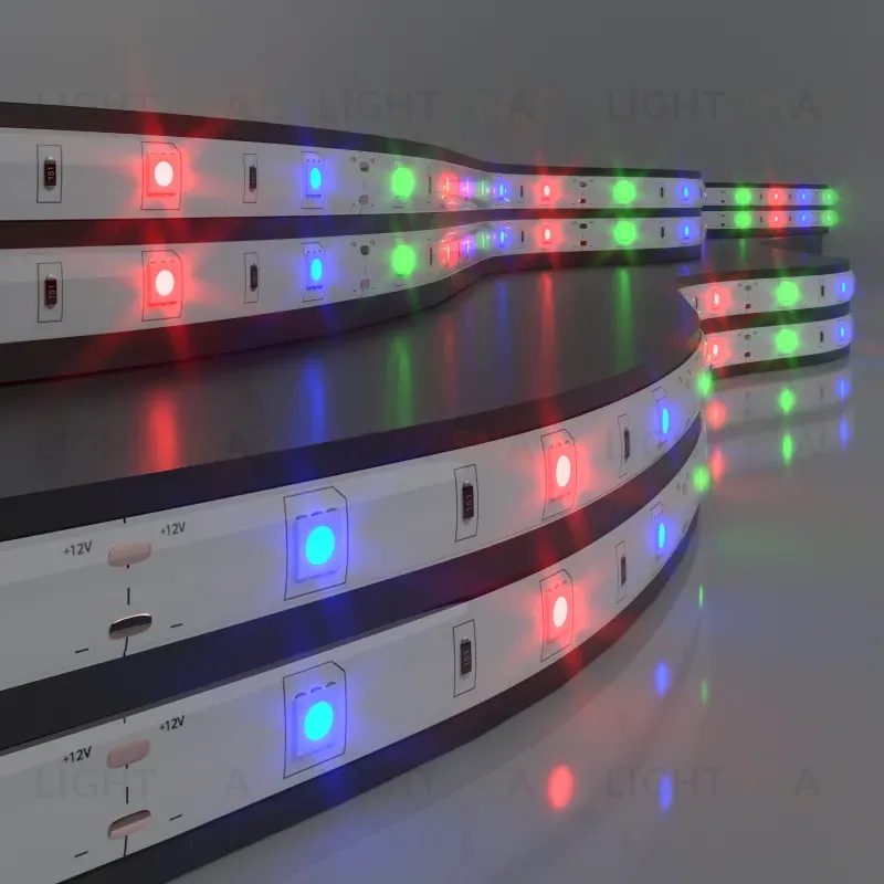 Светодиодная лента Elektrostandard 12V 7,2W 30Led 5050 IP65 RGB, 5м 4690389038457 4690389038457