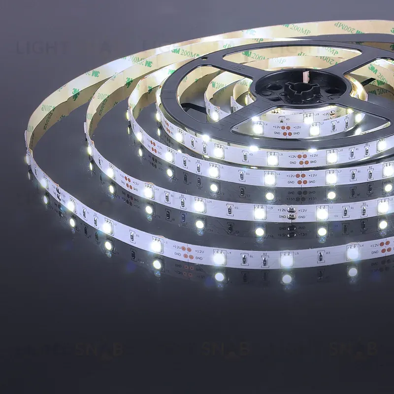 Светодиодная лента Elektrostandard 12V 7,2W 30Led 5050 IP20 холодный белый, 5м 4690389040153 4690389040153