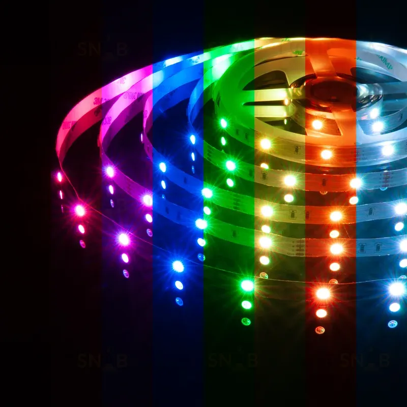 Светодиодная лента Elektrostandard 12V 7,2W 30Led 5050 IP20 RGB, 5м 4690389040160 4690389040160