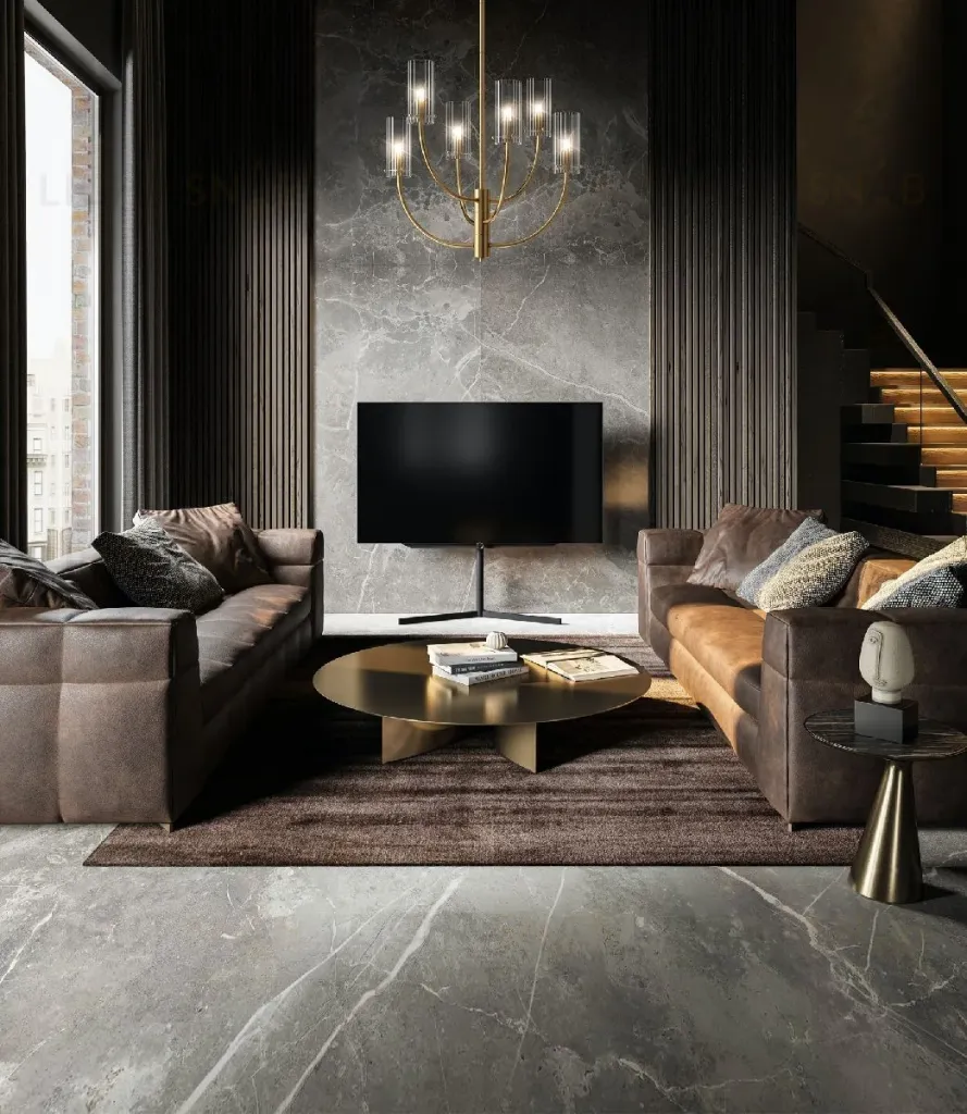 Люстра на штанге Maytoni Arco MOD223PL-06BS MOD223PL-06BS