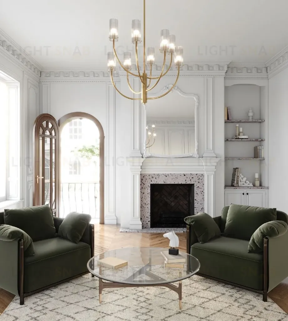 Люстра на штанге Maytoni Arco MOD223PL-08BS MOD223PL-08BS