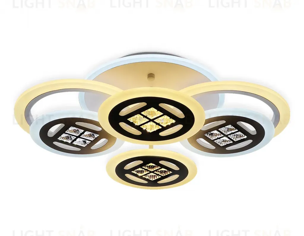 Потолочная светодиодная люстра Ambrella Light Acrylica Ice FA2951 FA2951