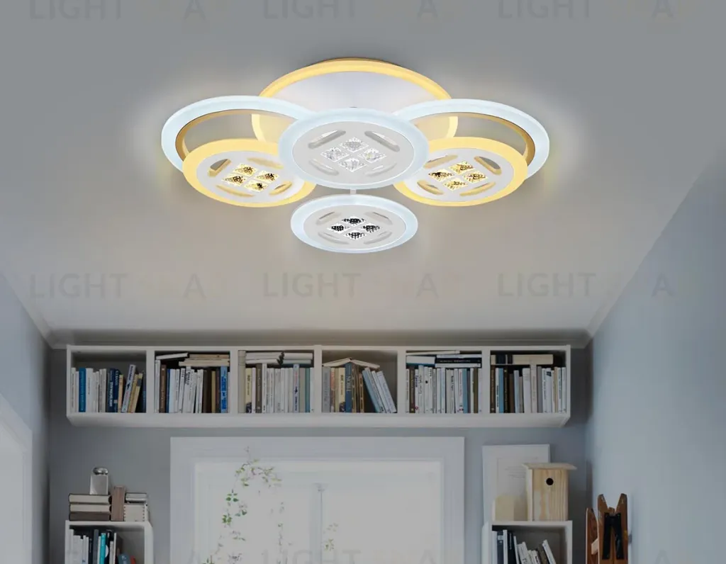 Потолочная светодиодная люстра Ambrella Light Acrylica Ice FA2951 FA2951
