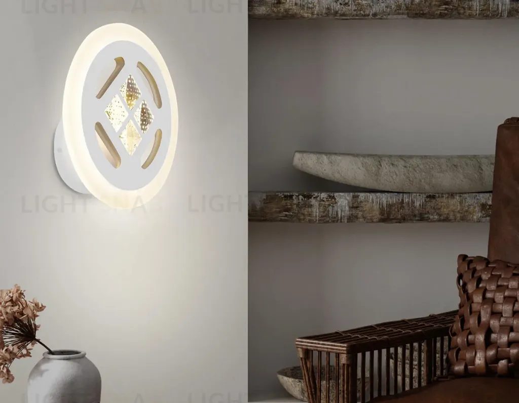 Настенный светодиодный светильник Ambrella Light Acrylica Ice FA2955 FA2955