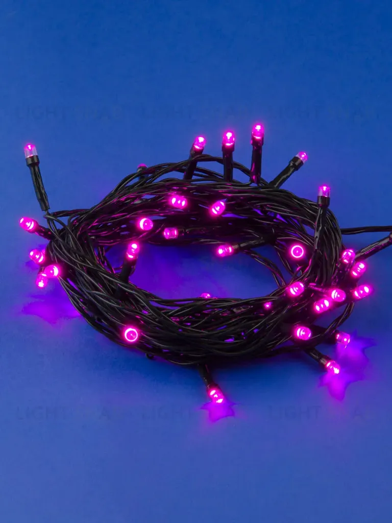 Светодиодная гирлянда Uniel 220V розовый ULD-S1000-100/DGA Pink IP20 UL-00008406 ULD-S1000-100/DGA Pink IP20