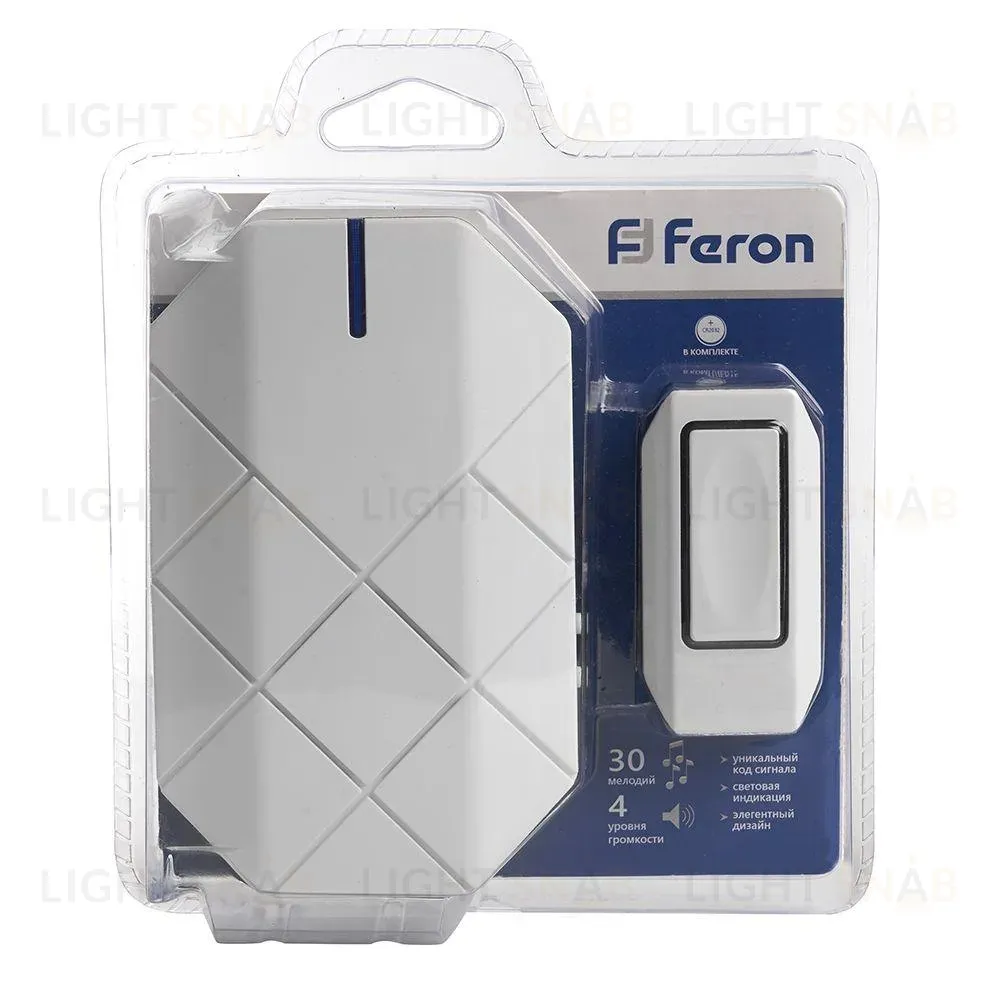 Звонок беспроводной Feron E-377 41433 41433