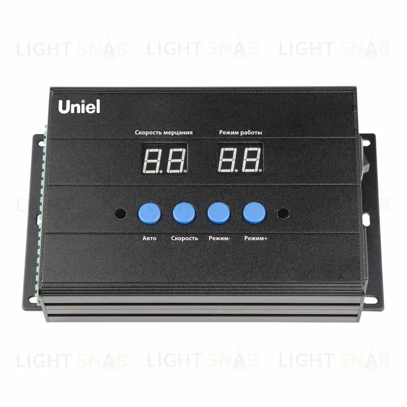 Контроллер DMX для RGB прожектора ULF-L52 Uniel ULC-L52 RGB/DC24V Black UL-00008371 ULC-L52 RGB/DC24V Black