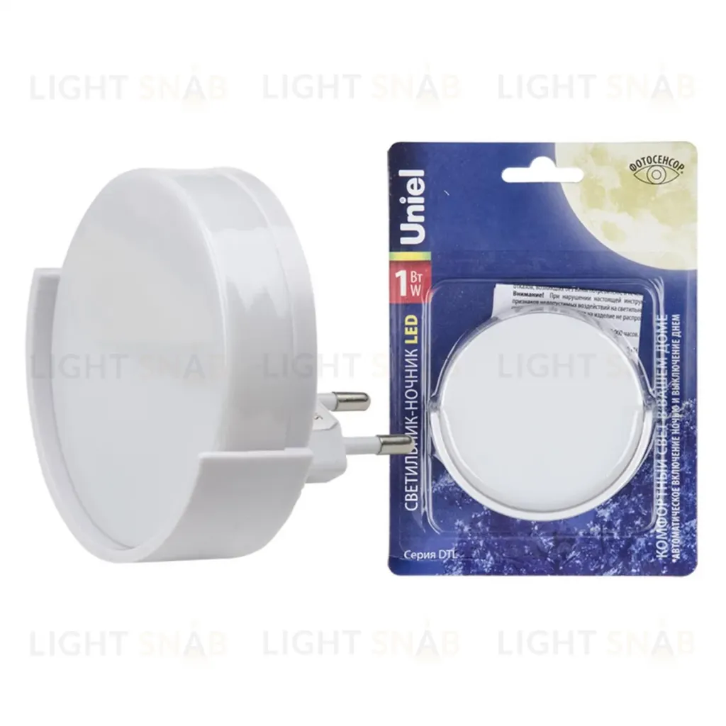 Светильник-ночник Uniel DTL-316 Круг/White/Sensor UL-00007053 DTL-316 Круг/White/Sensor